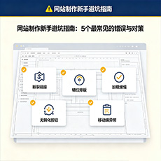 中卫建站-网站制作新手避坑指南：5个最常见的错误与对策