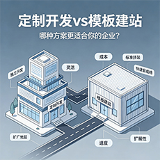 中卫建站-定制开发vs模板建站：哪种方案更适合你的企业？