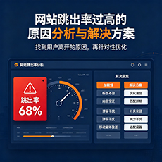 中卫建站-网站跳出率过高的原因分析与解决方案