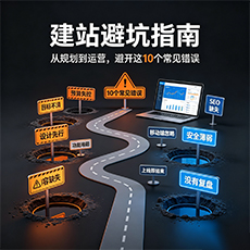中卫建站-建站避坑指南：从规划到运营，避开这10个常见错误