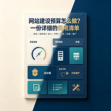 中卫建站-网站建设预算怎么做？一份详细的费用清单